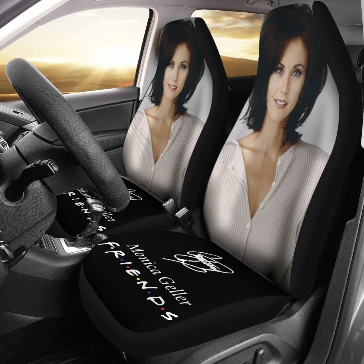 Monica Geller Signature Friends Tv Show Car Seat Covers Mn04 Universal Fit 225721