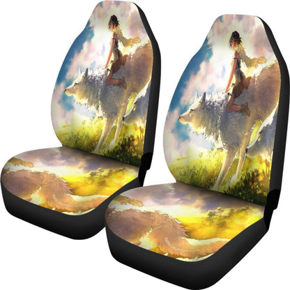 Mononoke Princess Seat Covers Amazing Best Gift Ideas 2020 Universal Fit 090505