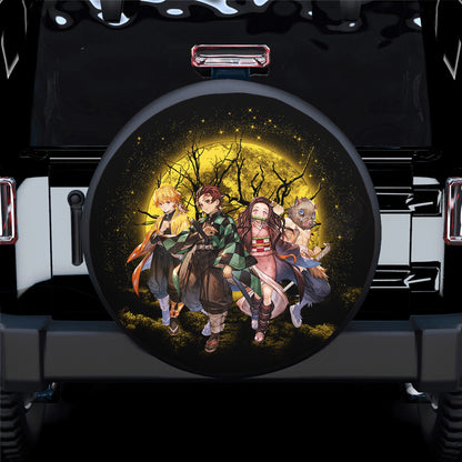 Moon Demonslayer Moonlight Spare Tire Cover