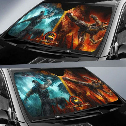 Mortal Kombat Car Auto Sun Shades Universal Fit 051312