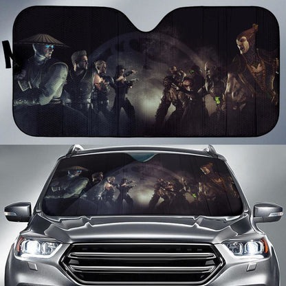 Mortal Kombat X Auto Sun Shade For Fan Mn05 Universal Fit 111204