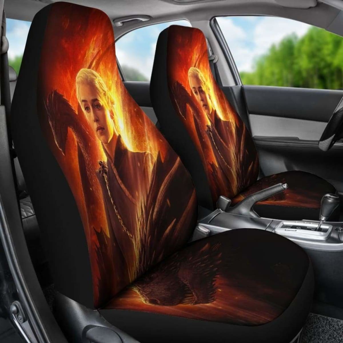 Mother Of Dragon Car Seat Covers Universal Fit 051012