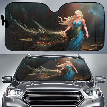 Mother Of Dragon Car Sun Shades 918b Universal Fit