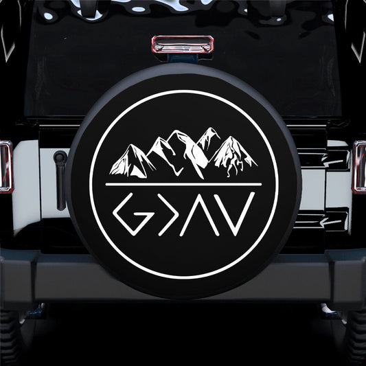 Mountain Camping Jeep Car Spare Tire Cover