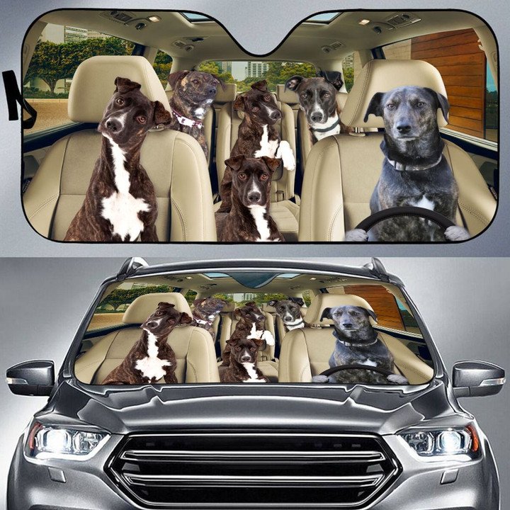 Mountain Cur Car All Over Printed 3D Sun Shade