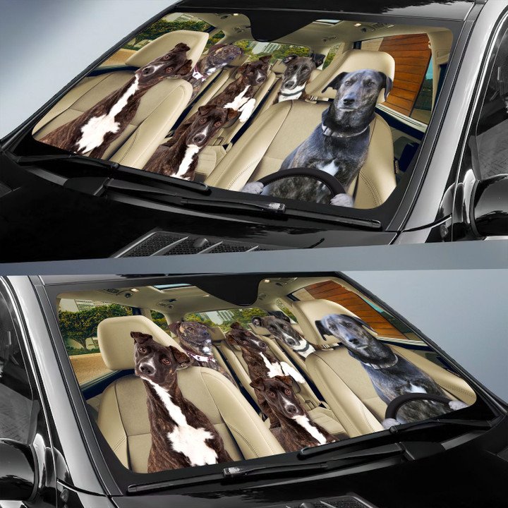 Mountain Cur Car All Over Printed 3D Sun Shade