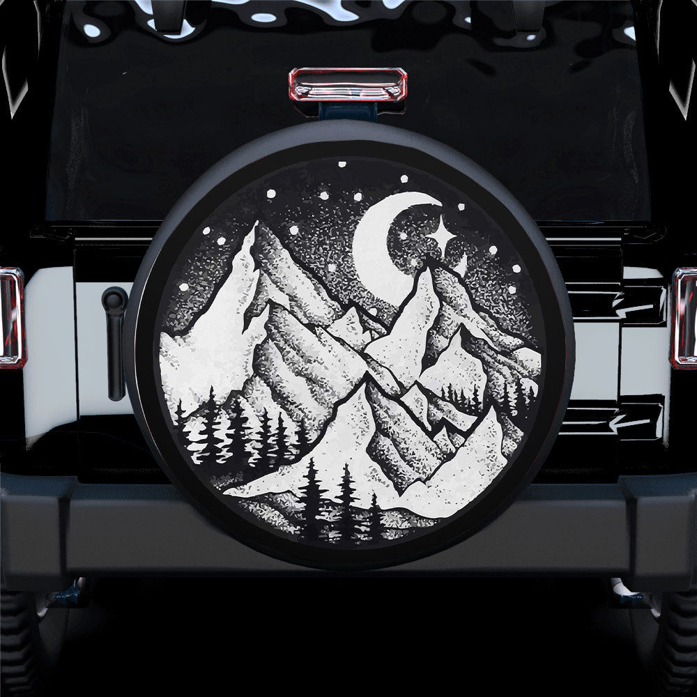 Mountain Views Spare Tire Cover