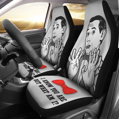 Movie Wee Pee Herman Car Seat Covers Amazing Gift Ideas Universal Fit 173905