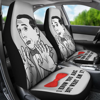 Movie Wee Pee Herman Car Seat Covers Amazing Gift Ideas Universal Fit 173905