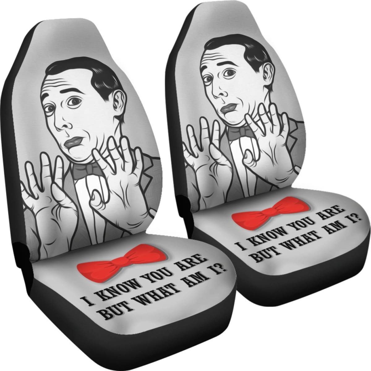 Movie Wee Pee Herman Car Seat Covers Amazing Gift Ideas Universal Fit 173905