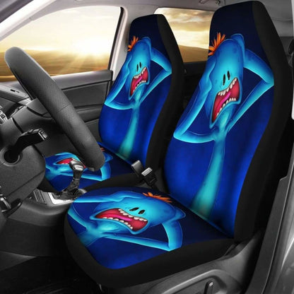 Mr Meeseeks Car Seat Covers Universal Fit 051012