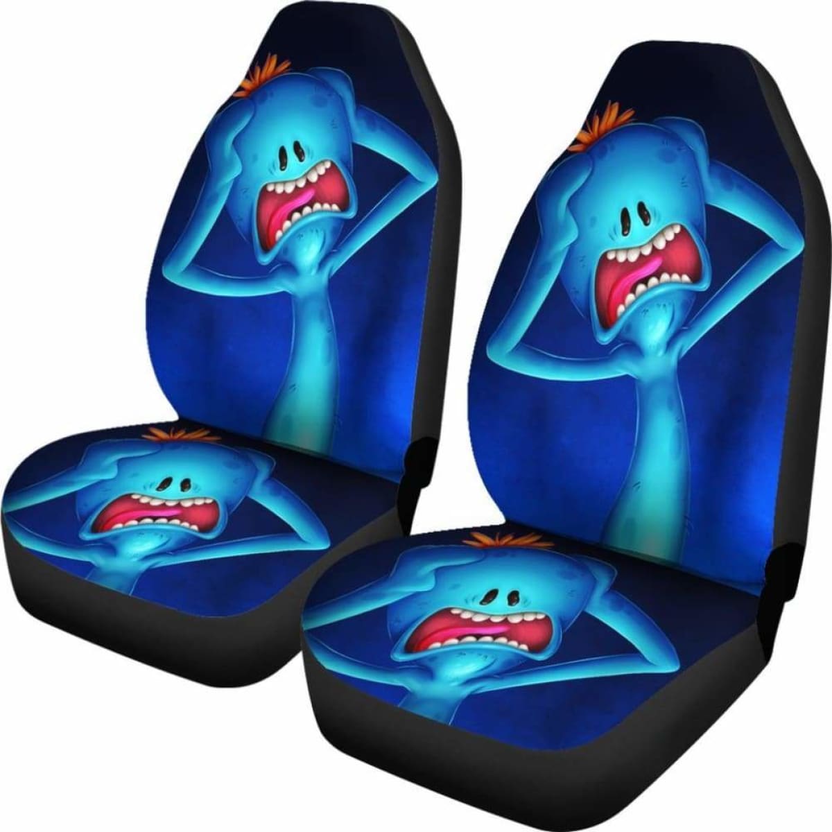 Mr Meeseeks Car Seat Covers Universal Fit 051012