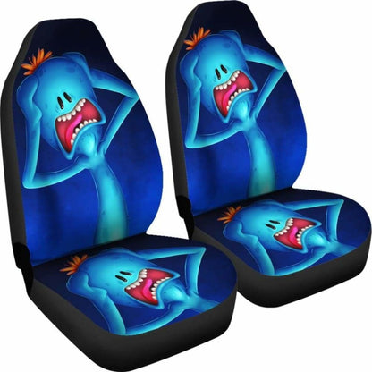 Mr Meeseeks Car Seat Covers Universal Fit 051012
