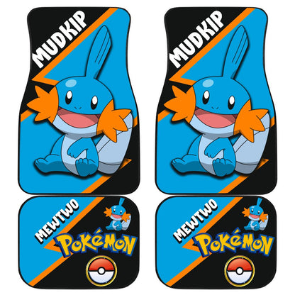 Mudkip Car Floor Mats Custom Anime Car Interior Accessories