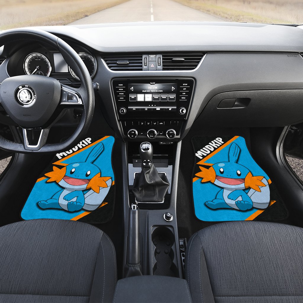 Mudkip Car Floor Mats Custom Anime Car Interior Accessories