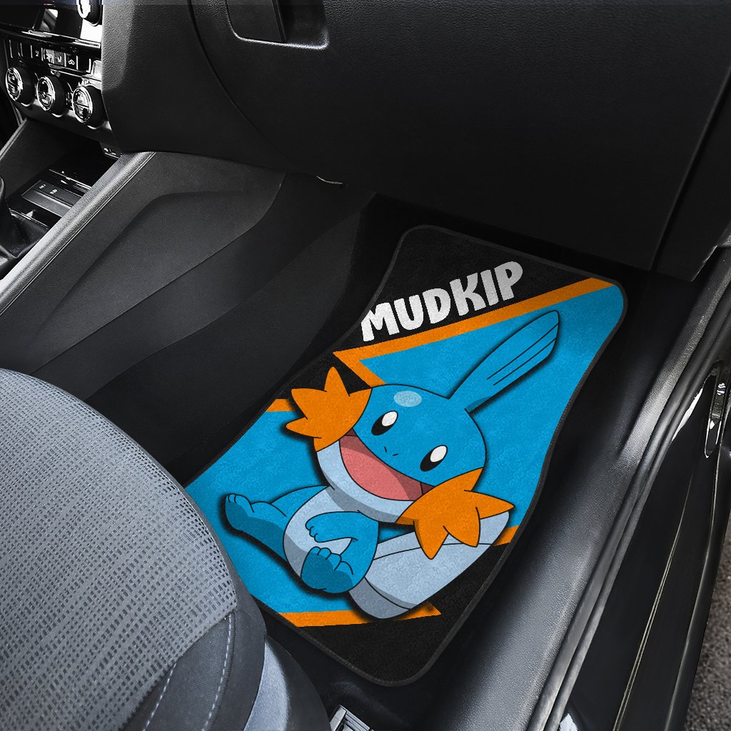 Mudkip Car Floor Mats Custom Anime Car Interior Accessories