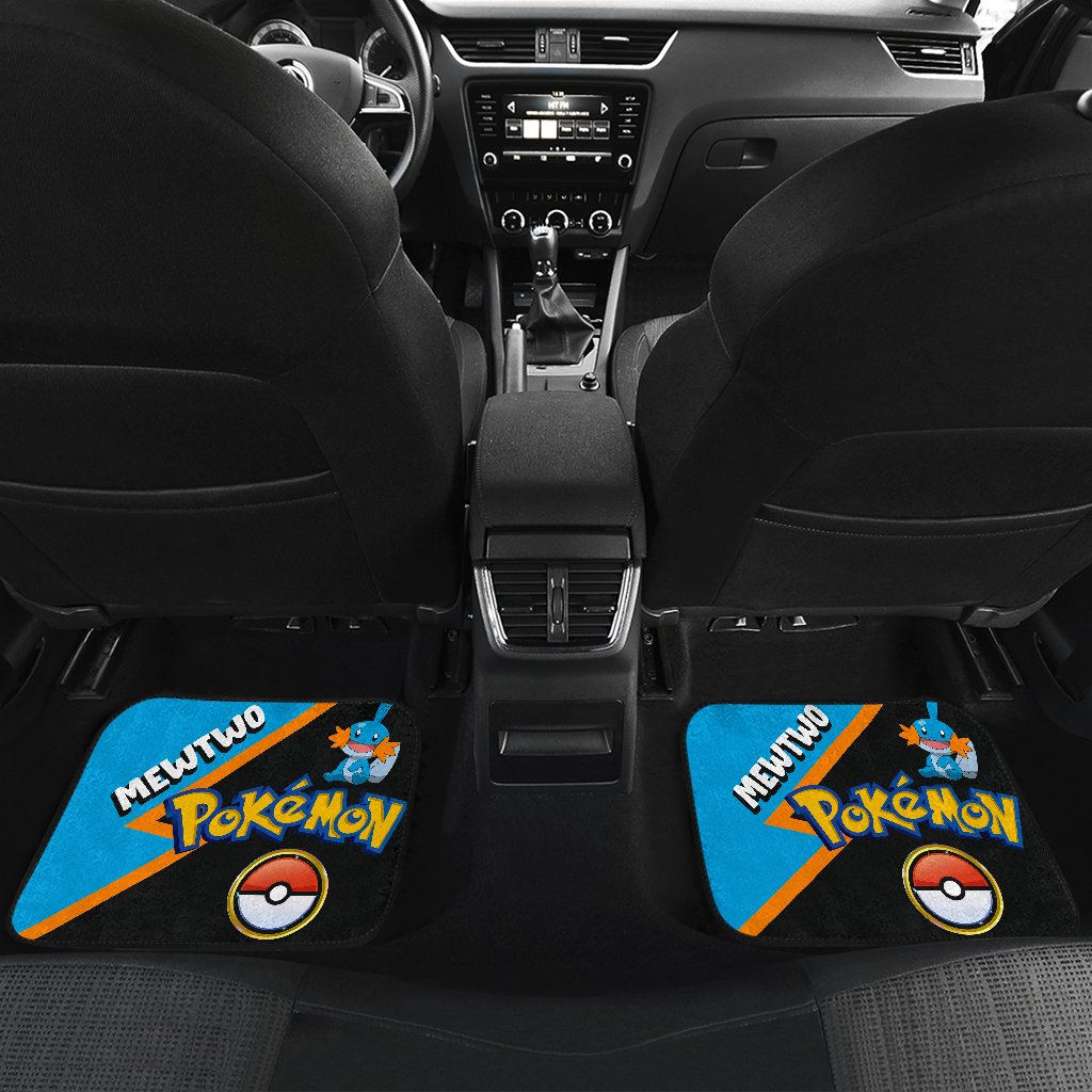 Mudkip Car Floor Mats Custom Anime Car Interior Accessories