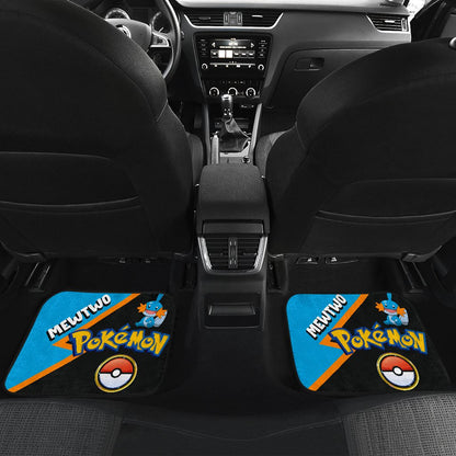 Mudkip Car Floor Mats Custom Anime Car Interior Accessories