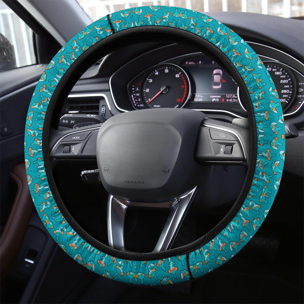 Mudkip Car Steering Wheel Cover 1