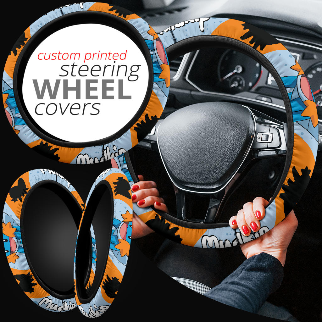 Mudkip Steering Wheel Cover