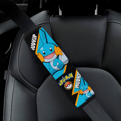 Mudkip car seat belt covers Anime Custom Car Accessories