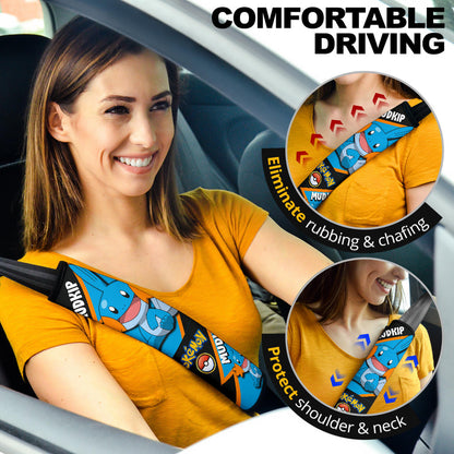 Mudkip car seat belt covers Anime Custom Car Accessories