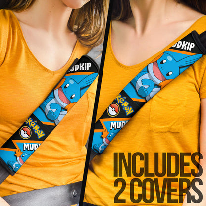Mudkip car seat belt covers Anime Custom Car Accessories