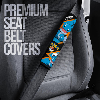 Mudkip car seat belt covers Anime Custom Car Accessories