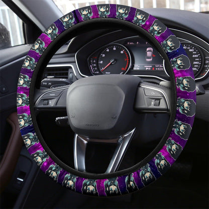 Muichiro Tokito Demon Slayer Anime Premium Custom Car Steering Wheel Cover 1