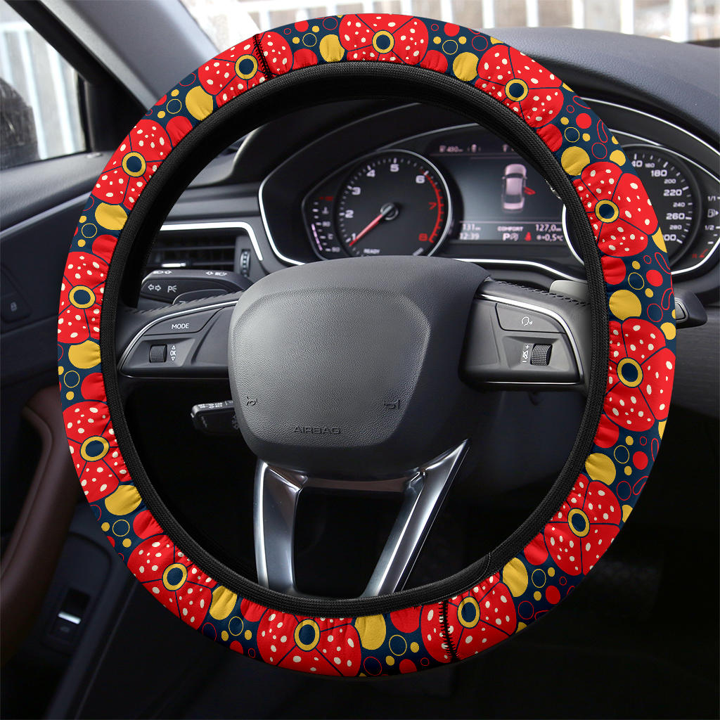 Mushroom Premium Car Steering Wheel Cover