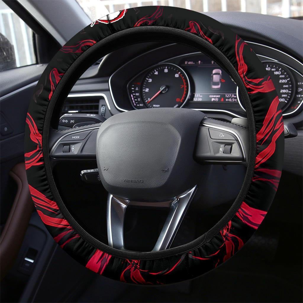 Muzan Kibutsuji Demon Slayers Car Accessorries Anime Steering Wheel Cover