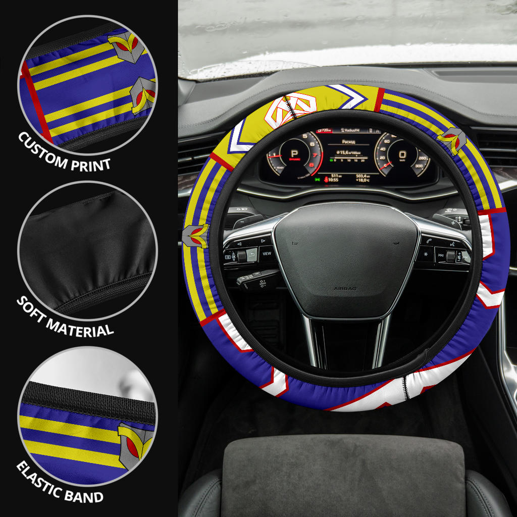 My Hero Academia All Might Car Steering Wheel Cover