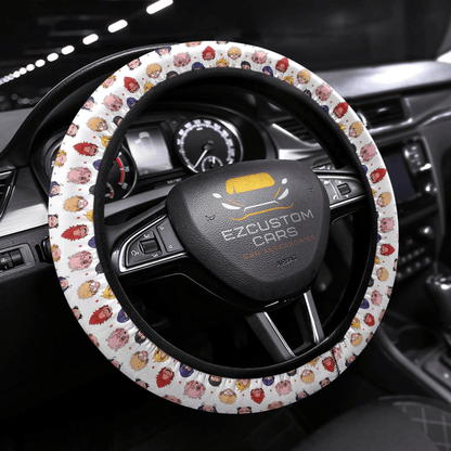 My Hero Academia Anime Steering Wheel Cover Anime Car Accessories Port Fan Art
