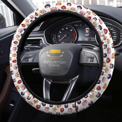 My Hero Academia Anime Steering Wheel Cover Anime Car Accessories Port Fan Art
