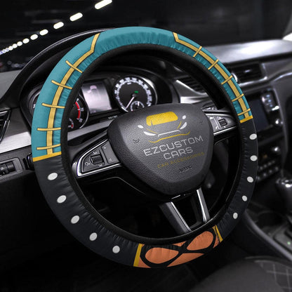 My Hero Academia Anime Steering Wheel Cover Custom Itsuka Kendo Anime Car Accessories