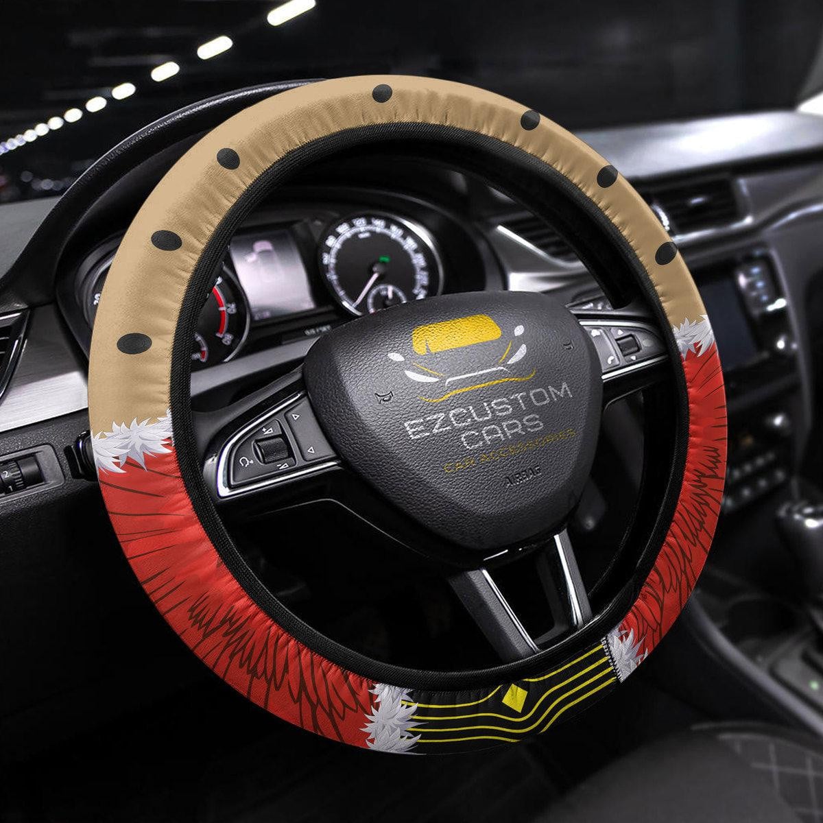 My Hero Academia Anime Steering Wheel Cover Custom Keigo Takami Anime Car Accessories