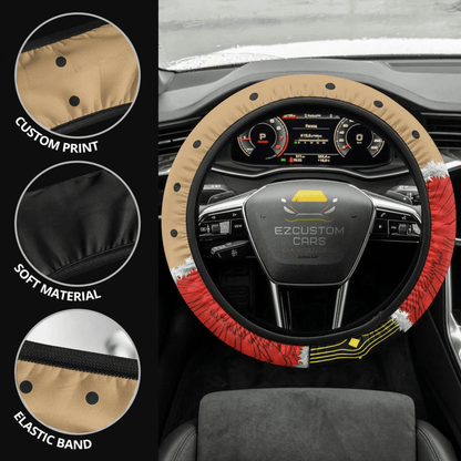 My Hero Academia Anime Steering Wheel Cover Custom Keigo Takami Anime Car Accessories