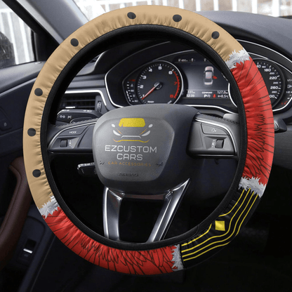 My Hero Academia Anime Steering Wheel Cover Custom Keigo Takami Anime Car Accessories