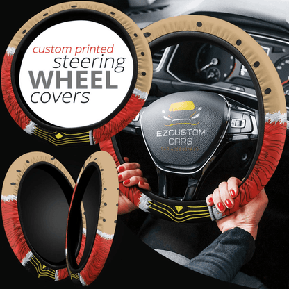 My Hero Academia Anime Steering Wheel Cover Custom Keigo Takami Anime Car Accessories