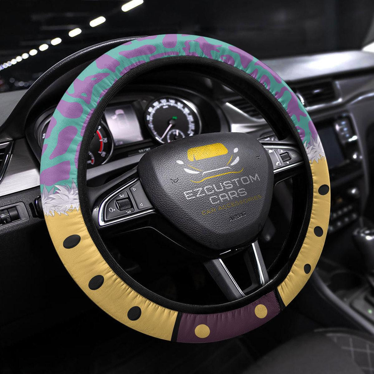 My Hero Academia Anime Steering Wheel Cover Custom Mina Ashido Anime Car Accessories
