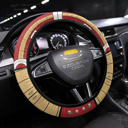 My Hero Academia Anime Steering Wheel Cover Custom Momo Yaoyorozu Anime Car Accessories