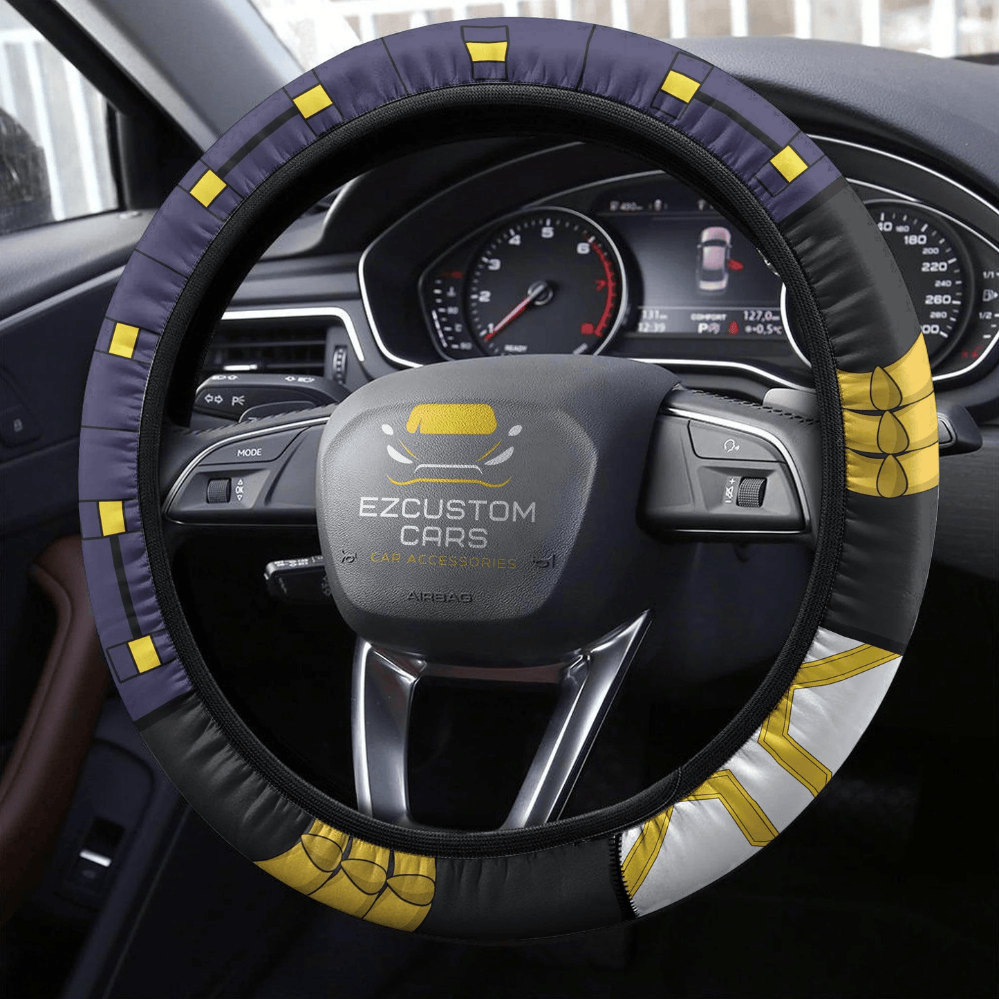My Hero Academia Anime Steering Wheel Cover Custom Tamaki Amajiki Anime Car Accessories