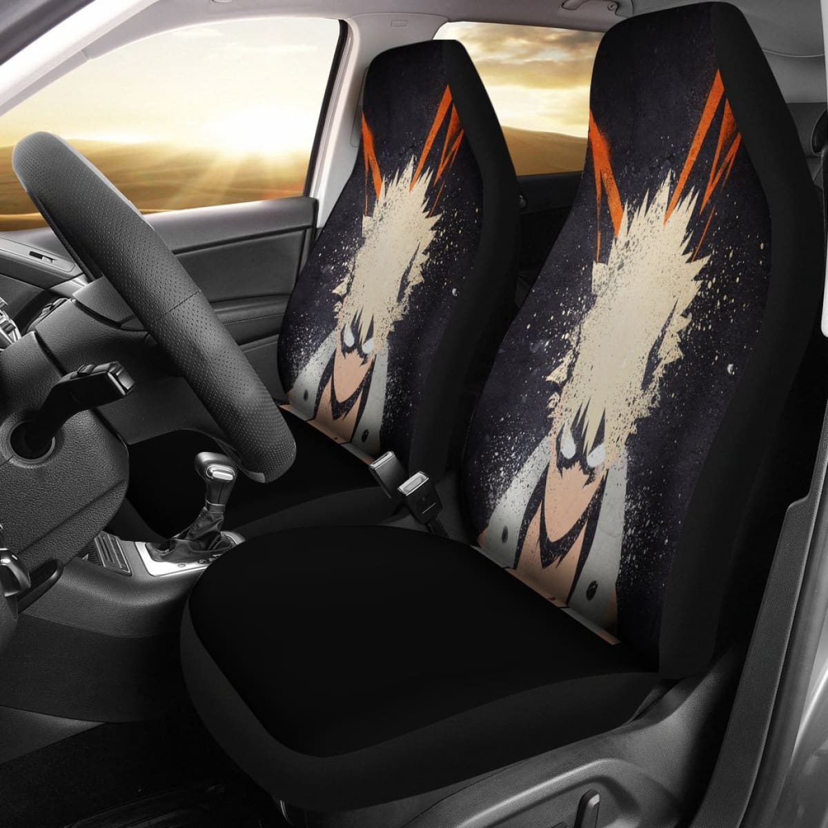 My Hero Academia Art Seat Covers Amazing Best Gift Ideas 2020 Universal Fit 090505