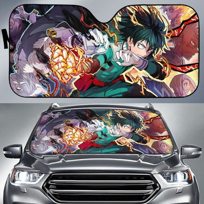 My Hero Academia Auto Sun Shade Mn05 Universal Fit 111204