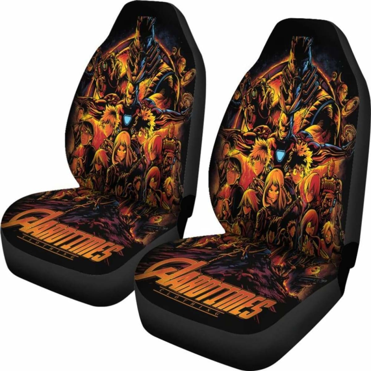 My Hero Academia Avengers Car Seat Covers Universal Fit 051012