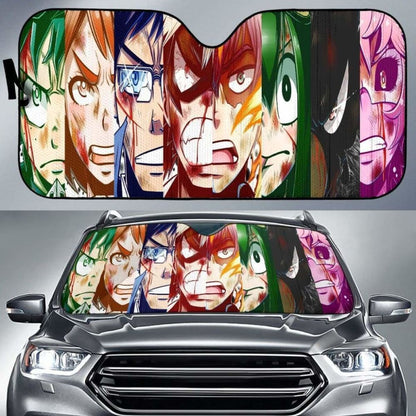 My Hero Academia Car Auto Sun Shades Universal Fit 051312
