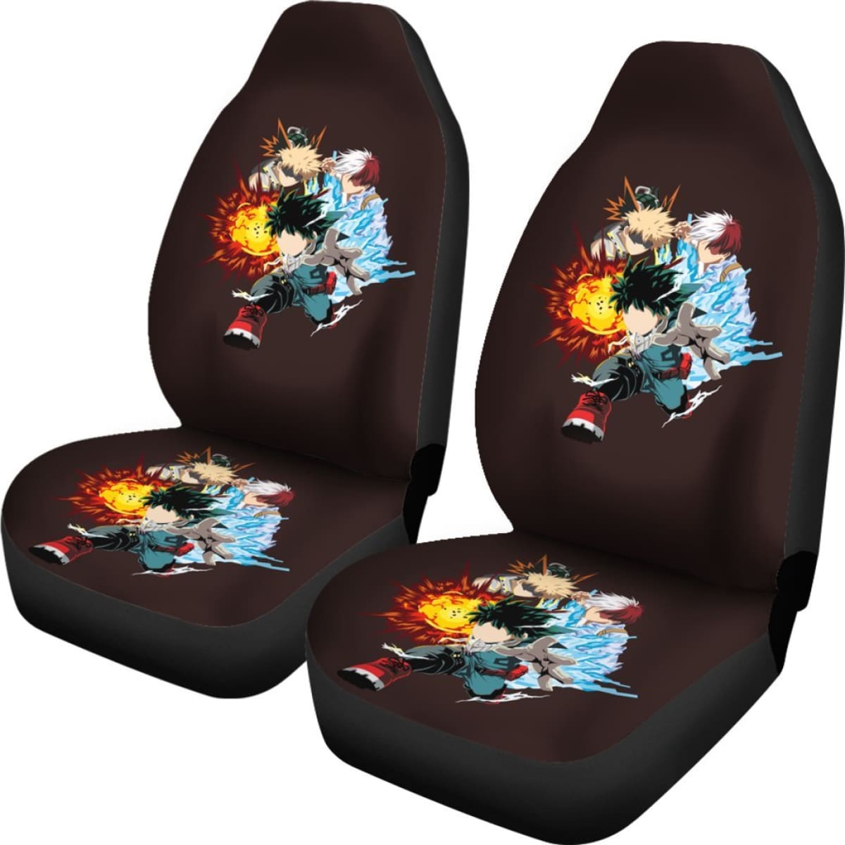 My Hero Academia Characters Seat Covers Amazing Best Gift Ideas 2020 Universal Fit 090505