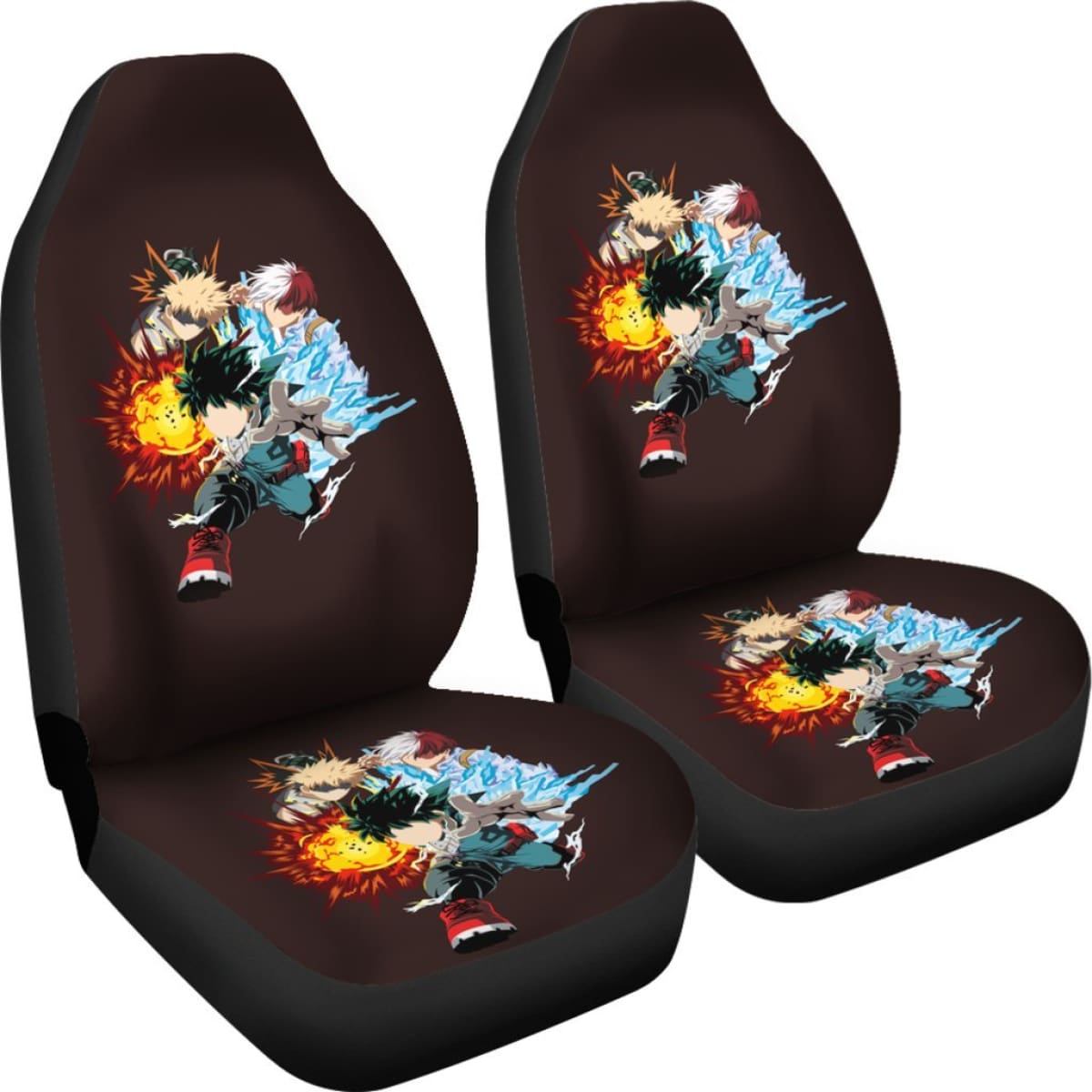 My Hero Academia Characters Seat Covers Amazing Best Gift Ideas 2020 Universal Fit 090505