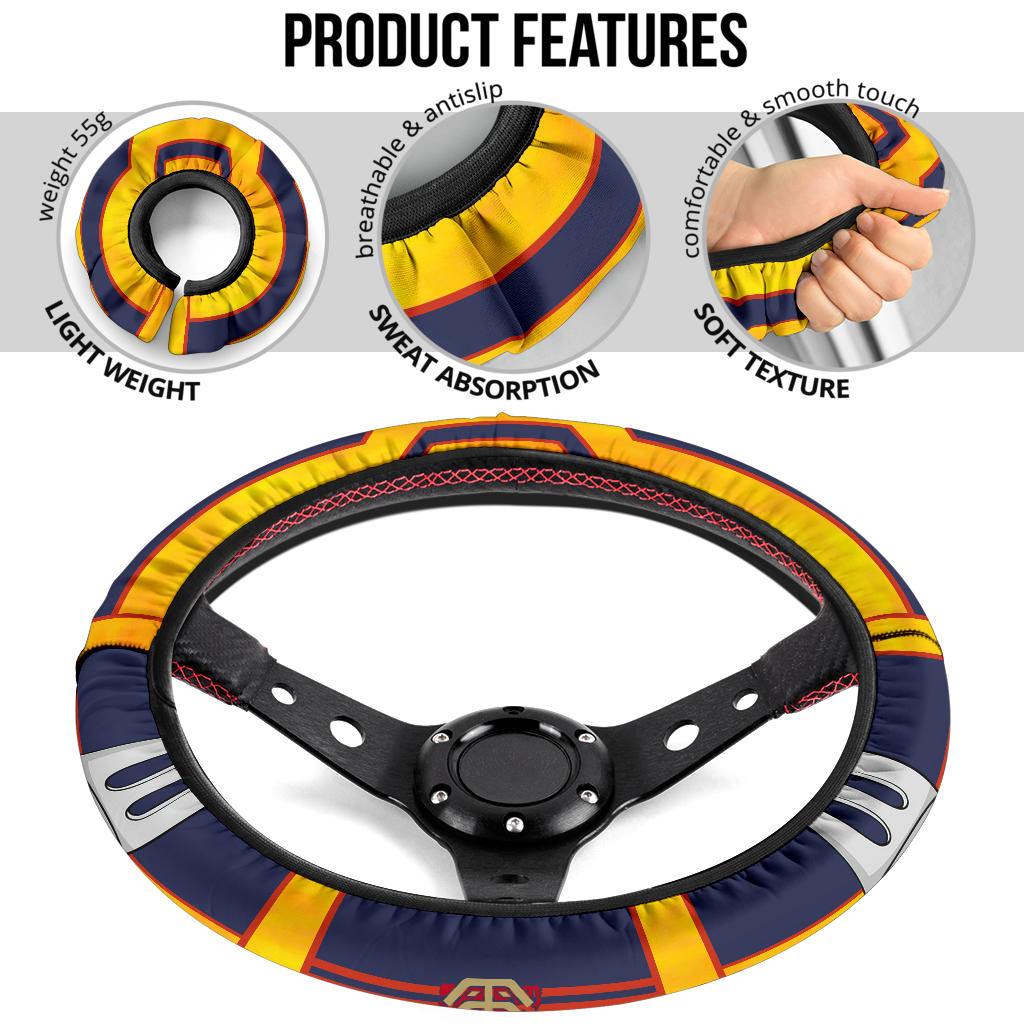 My Hero Academia Endevor Car Steering Wheel Cover