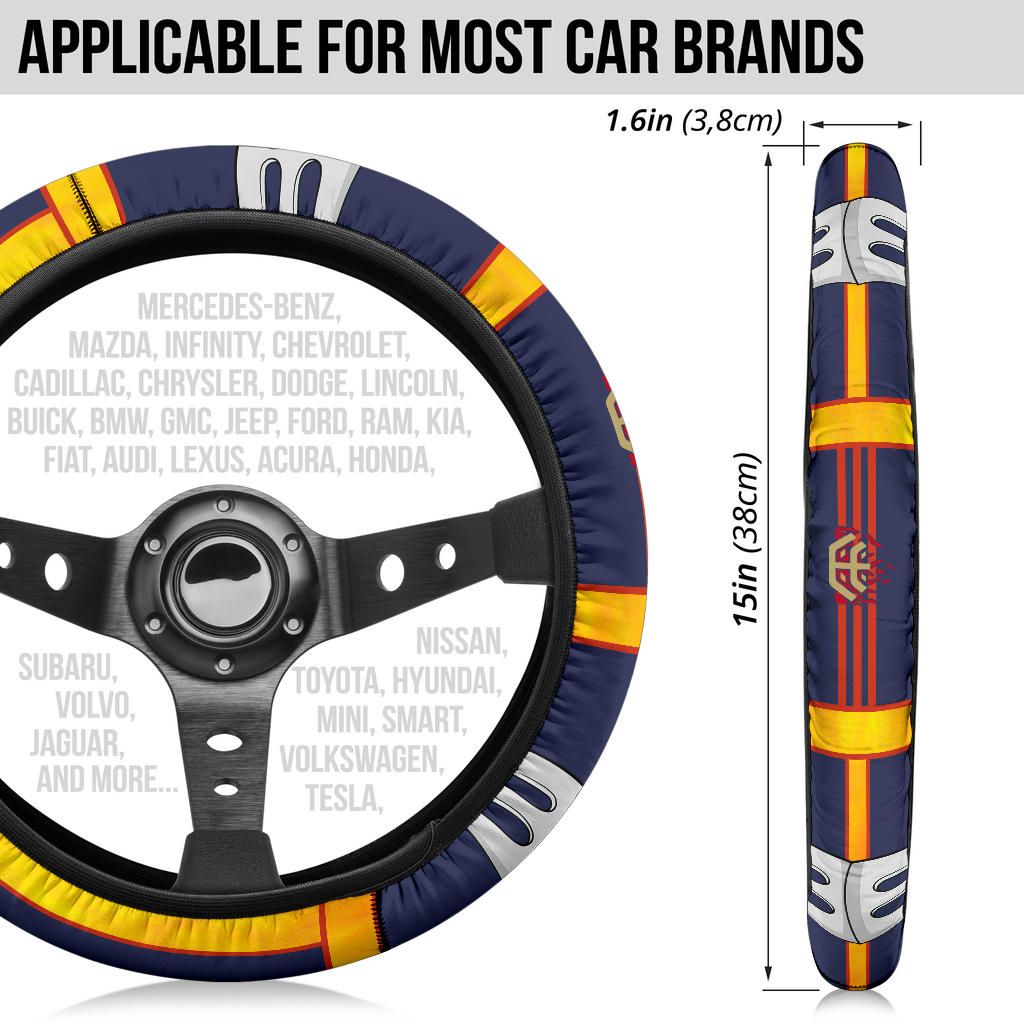 My Hero Academia Endevor Car Steering Wheel Cover